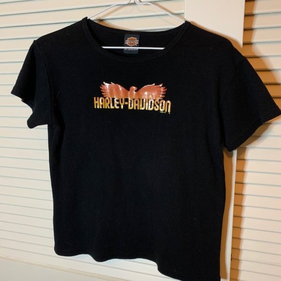 Ladies XL Harley Davidson Short Sleeve T-shirt - Picture 3 of 4